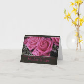 Moeder in wetsteverlies Roos sympathie Kaart (Gele Bloem)