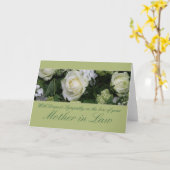 Moeder in wetsteverlies Roos sympathie Kaart (Gele Bloem)