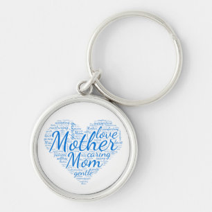 Moeder Inspirerend hardeswoorden Groot Sleutelhanger