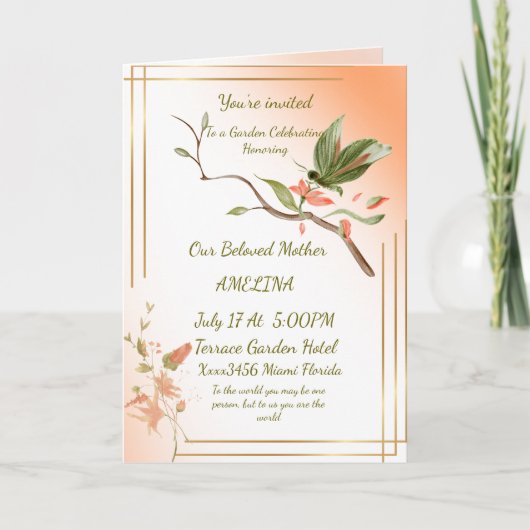 Moeder is de wereld  kaart (Voorkant)