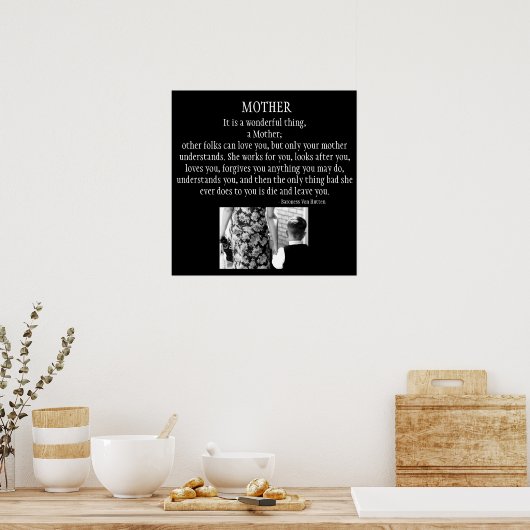 Moeder is een geweldig ding poster (Keuken)