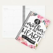 Moeder is het hart van een cadeau thuis, mam Birth Planner (Display)