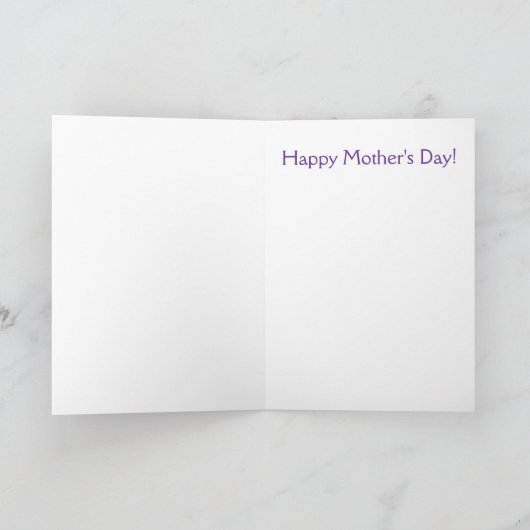 Moeder is Liefde - Moederdag Kaart (Binnen)