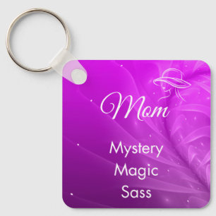 Moeder is Mysterie, Magie, Branie & Ziel Sleutelha Sleutelhanger