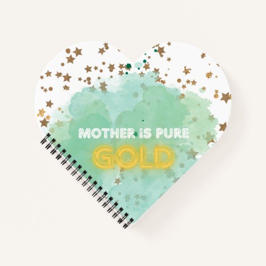 Moeder is puur goud notitieboek (Voorkant)