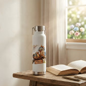 Moeder is thuis vogel waterfles Cadeau leuk