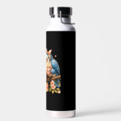 Moeder is thuis Zwarte waterfles Vogel Cadeau (Links)
