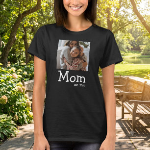 Moeder is zeggen Witte Pretentieloze Fantasie Lett T-shirt