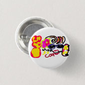 Moeder is zo cool  ronde button 3,2 cm (Voorkant /achterkant)