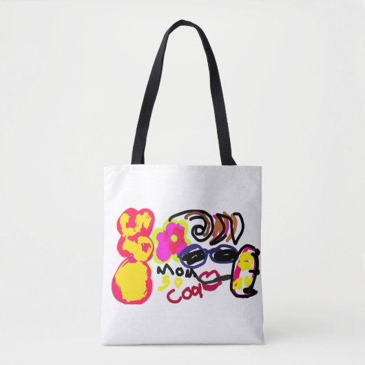 Moeder is zo cool  tote bag (Voorkant)