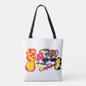 Moeder is zo cool  tote bag (Achterkant)