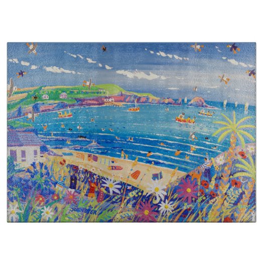 Moeder Ivey's Bay Glass Chopping Board Snijplank (Voorkant)