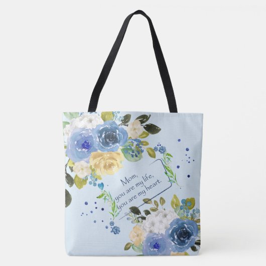 Moeder, jij bent mijn hart Tote Bag (Voorkant)
