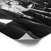 Moeder Jones met stakende werknemers - 1903 Poster (Hoek)