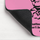 Moeder Jones Quote, "Wat er ook aan de hand is.. Muismat (Hoek)