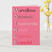 Moeder Kaart (Gele Bloem)