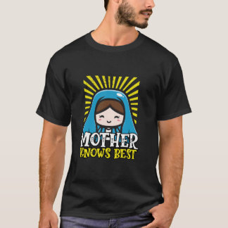Moeder kent beste Christelijke moeder Christendom  T-shirt