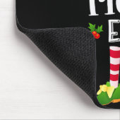 Moeder Kerst Elf Bijpassende Pyjama Kerstfeest Muismat (Hoek)