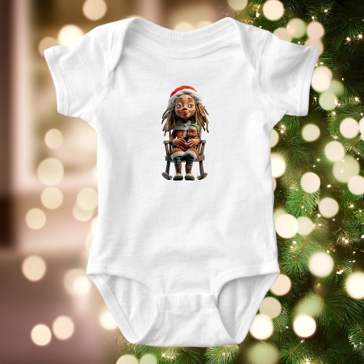 Moeder Kerst I Baby Bodysuit