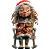 Moeder Kerst I Kerst Elf Keramisch Ornament