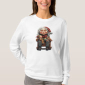 Moeder Kerst II T-shirt voor vrouwen (Voorkant)