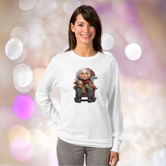 Moeder Kerst II T-shirt voor vrouwen