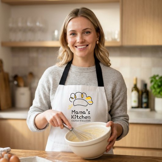 Moeder Keuken Dame Chef Persoonlijk Schort