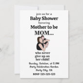 Moeder Kind Baby Shower Moeder Wordt Kaart (Voorkant)