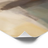 Moeder & Kind Harmonie van Liefde Abstracte Wandku Perfect Poster (Hoek)