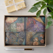 Moeder Kind Kunstenaar Crafting Collage Decoupage Tissuepapier (Geschenk)