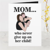 Moeder Kind Moeder Mama Kaart (Gele Bloem)