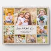 Moeder Kinderen Foto Collage Fotoplaat (Voorkant)