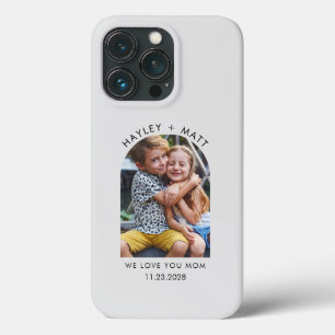 Moeder Kinderen Foto Moderne Moederdag Verjaardag Case-Mate iPhone Case