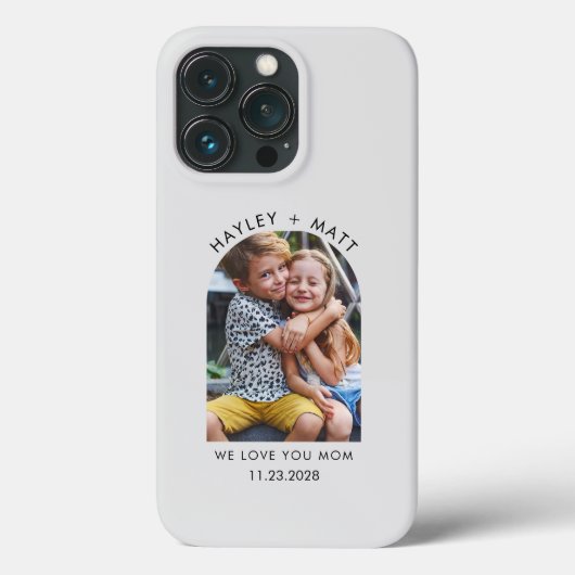 Moeder Kinderen Foto Moderne Moederdag Verjaardag  Case-Mate iPhone Case (Achterkant)