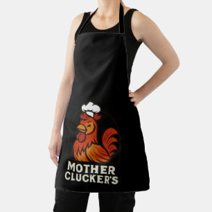 Moeder Klokkers Grappige Retro Kippenkok - Vintage Schort