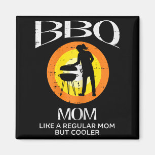 Moeder Koeler Barbecue Vlees Grilleren Moedersdag Magneet