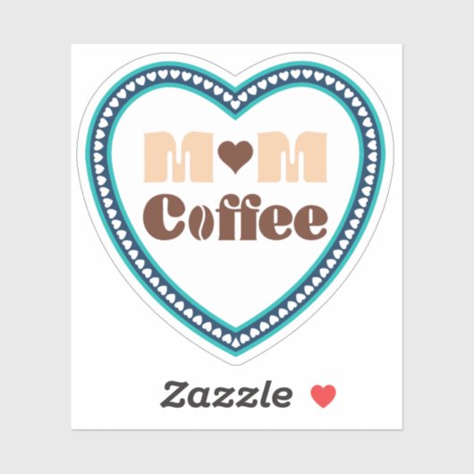 Moeder Koffie Sticker (Vel)
