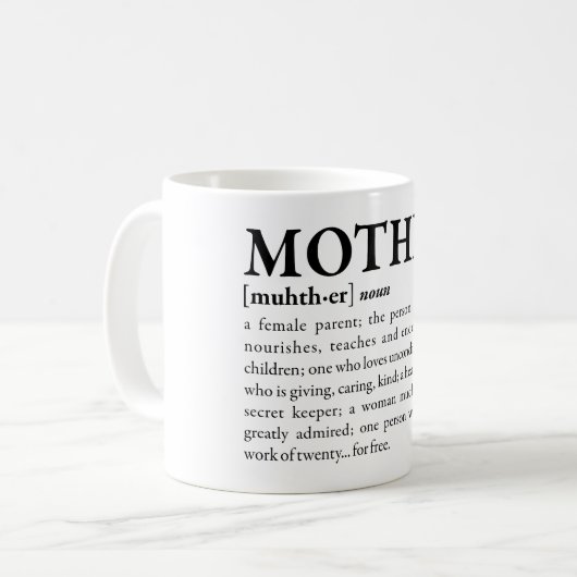 Moeder Koffiemok (Voorkant links)