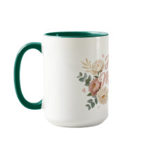 Moeder koffiemok bloemig beste moeder cadeau Moede