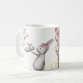 Moeder Konijn Liefde Mok | Whimsical Kind Ones Sti (Voorkant links)