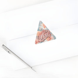 Moeder Koningin Floral Sticker