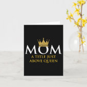 Moeder Koningin Mam Mam Oma Ouders Moeder Kaart (Gele Bloem)