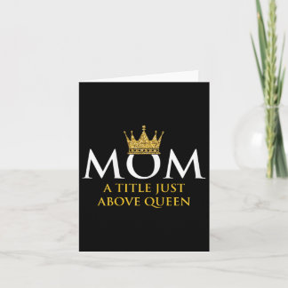 Moeder Koningin Mam Mam Oma Ouders Moeder  Kaart