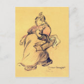 Moeder Kranzler - Vintage Briefkaart (Voorkant)