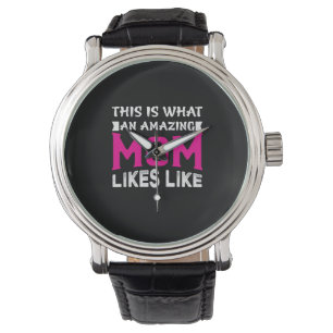 Moeder Kunst dat is wat een verbazingwekkende moed Horloge