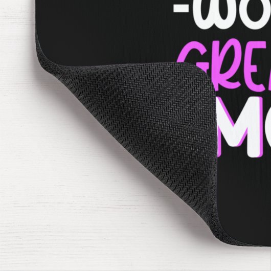 Moeder Kunst De wereld Groot mam Muismat (Hoek)