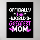 Moeder Kunst De wereld Groot mam Poster (Voorkant)