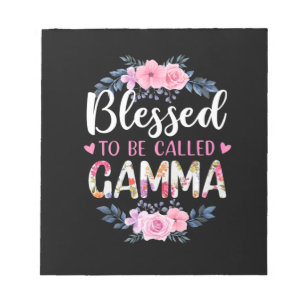 Moeder Kunst heeft de naam Gamma Birthday gekregen Notitieblok