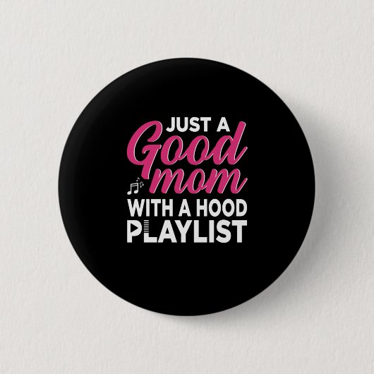 Moeder Kunst Het is een goede moeder Ronde Button 5,7 Cm (Voorkant)