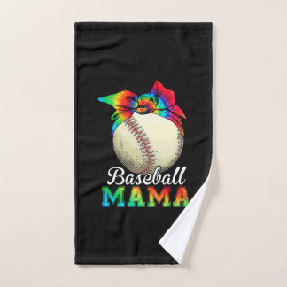 Moeder Kunst Honkbal Mama Verjaardag Handdoek